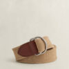 Washed Webbing Belt