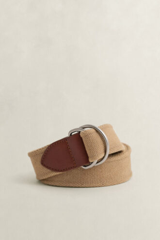 Washed Webbing Belt