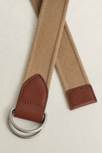 Washed Webbing Belt