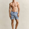 Waves Print Swim Shorts Waves Print Swim Shorts