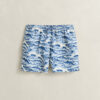 Waves Print Swim Shorts Waves Print Swim Shorts