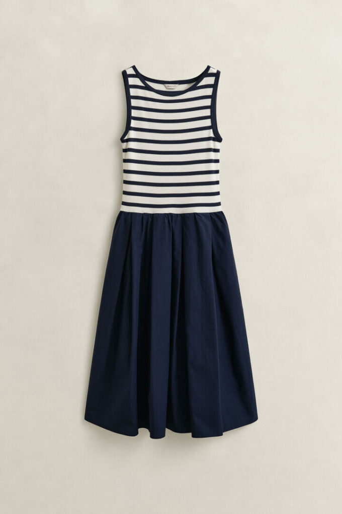 Woven Jersey Dress Woven Jersey Dress